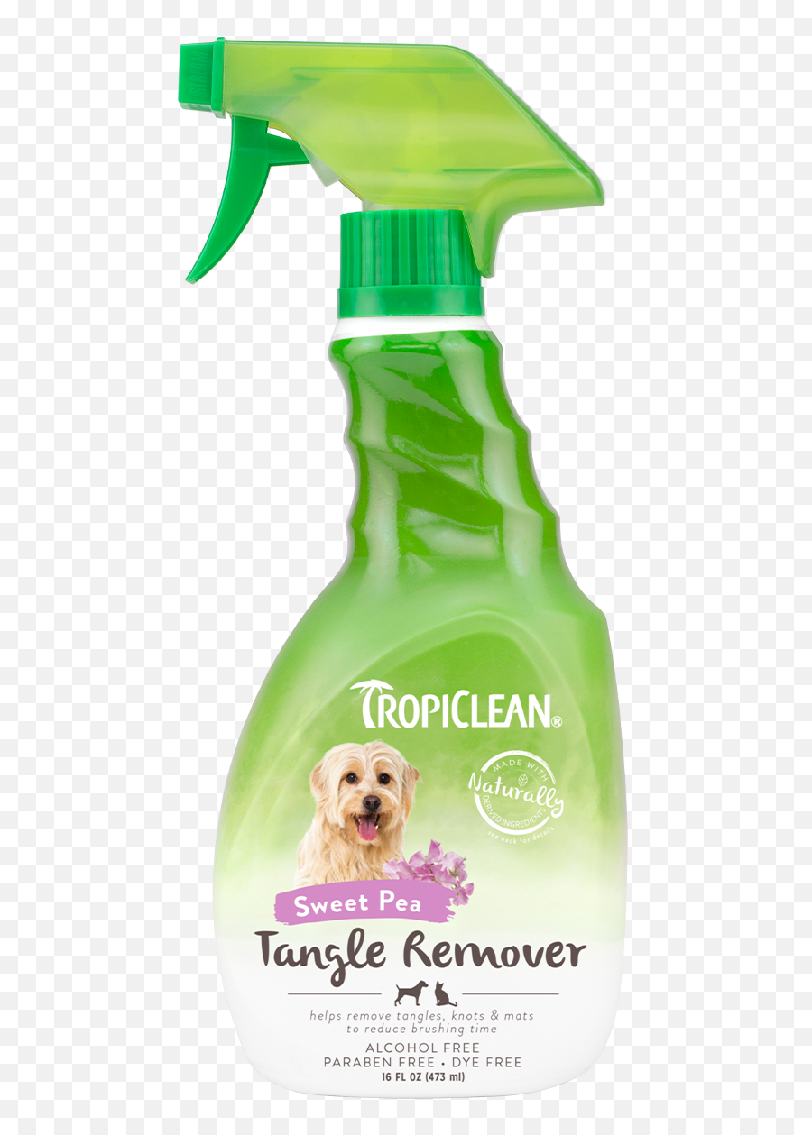 Tangle Remover - Tropiclean Pet Products For Dogs And Cats Tropiclean Tangle Remover Png,Dogs Transparent