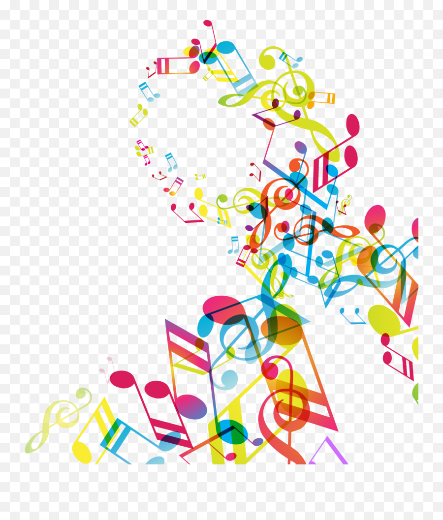 Library Of Christmas Musical Notes Banner Freeuse - Musical Notes Pop Art Png,Musical Notes Transparent