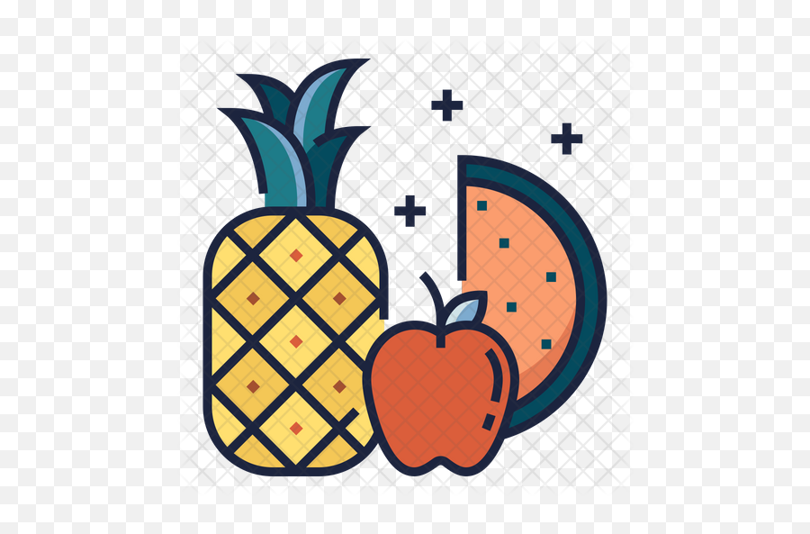 Healthy Food Icon - Pineapple Icon Png,Healthy Food Png