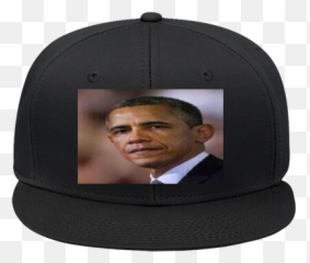 Obama Hat Snap Back Flat Bill - For Adult png