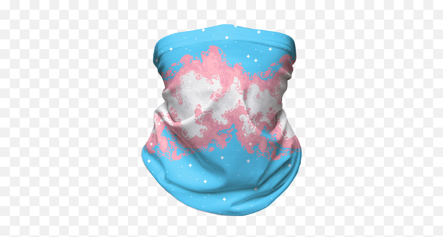 Trans Flag T - Shirts Mugs And More Lookhuman Neck Gaiter Pink Png,Trans Flag Png