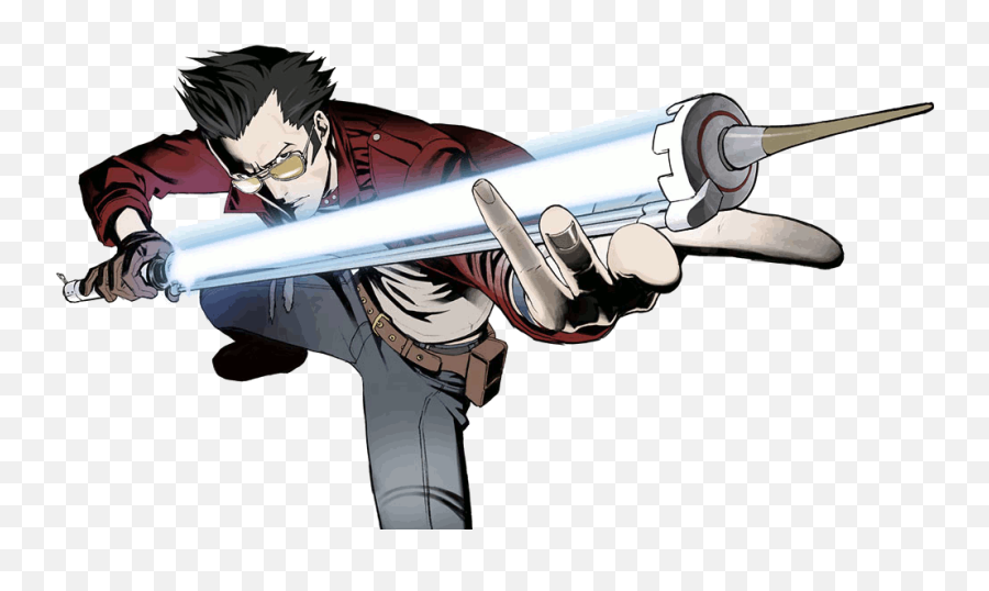 Topic Smash Bros Switch Change - Travis No More Heroes 1 Png,Masahiro Sakurai Png