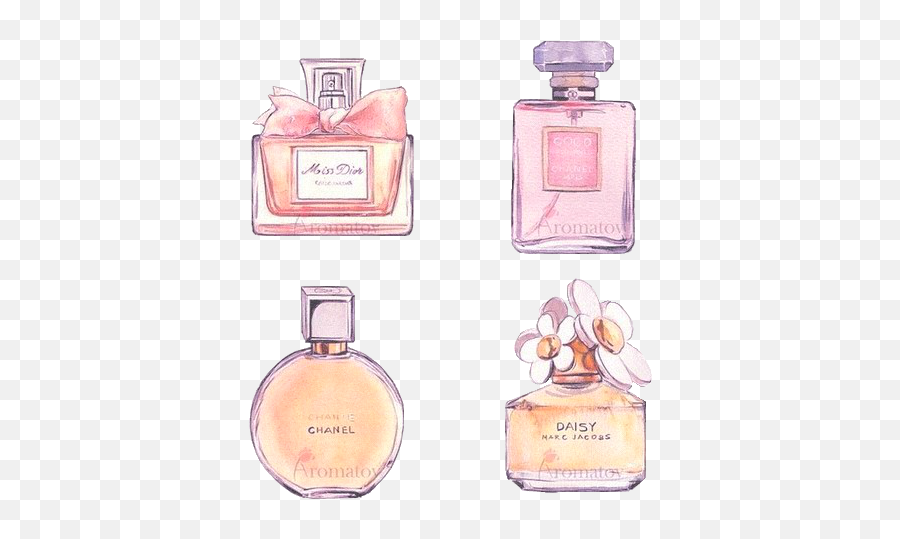 Download Mademoiselle No Flat Perfume Lay Coco Chanel Hq - Chanel Drawing Perfume Png,Coco Chanel Logo