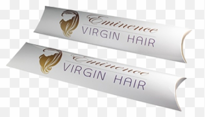 Custom Foldable Hair Extension Boxes With Images Print - Pillow For Extensions png