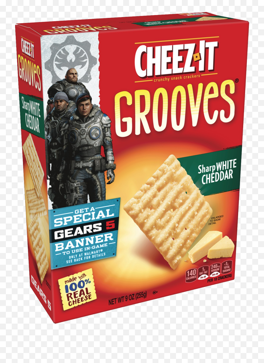 Kelloggu0027s Gears 5 - Tripleclix White Cheddar Grooves Cheez Png,Cheez It Png