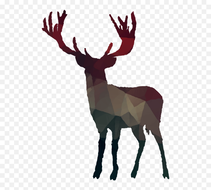 Download Overlays Transparent Tumblr Nature Clipart Deer - Cerf Orange Png,Moose Transparent