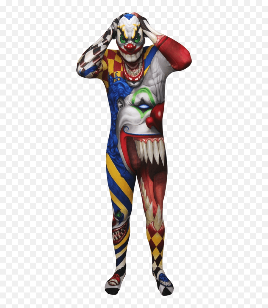 Adult Png - Scary Clown Png Clown Morphsuit 1987918 Killer Clown Kostüme Für Kinder Unter 20,Scary Clown Png