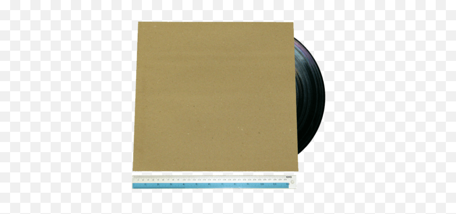 Recycled Paper Record Cover Sleeve With Hole Or No 12 U0026 7 - Solid Png,Paper Hole Png
