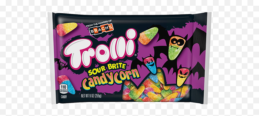 Sour Brite Candy Corn - Trolli Sour Brite Crawlers Candy Corn Png,Candy Corn Transparent