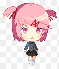 Natsuki Ddlc Chibi Hd Transparent Png