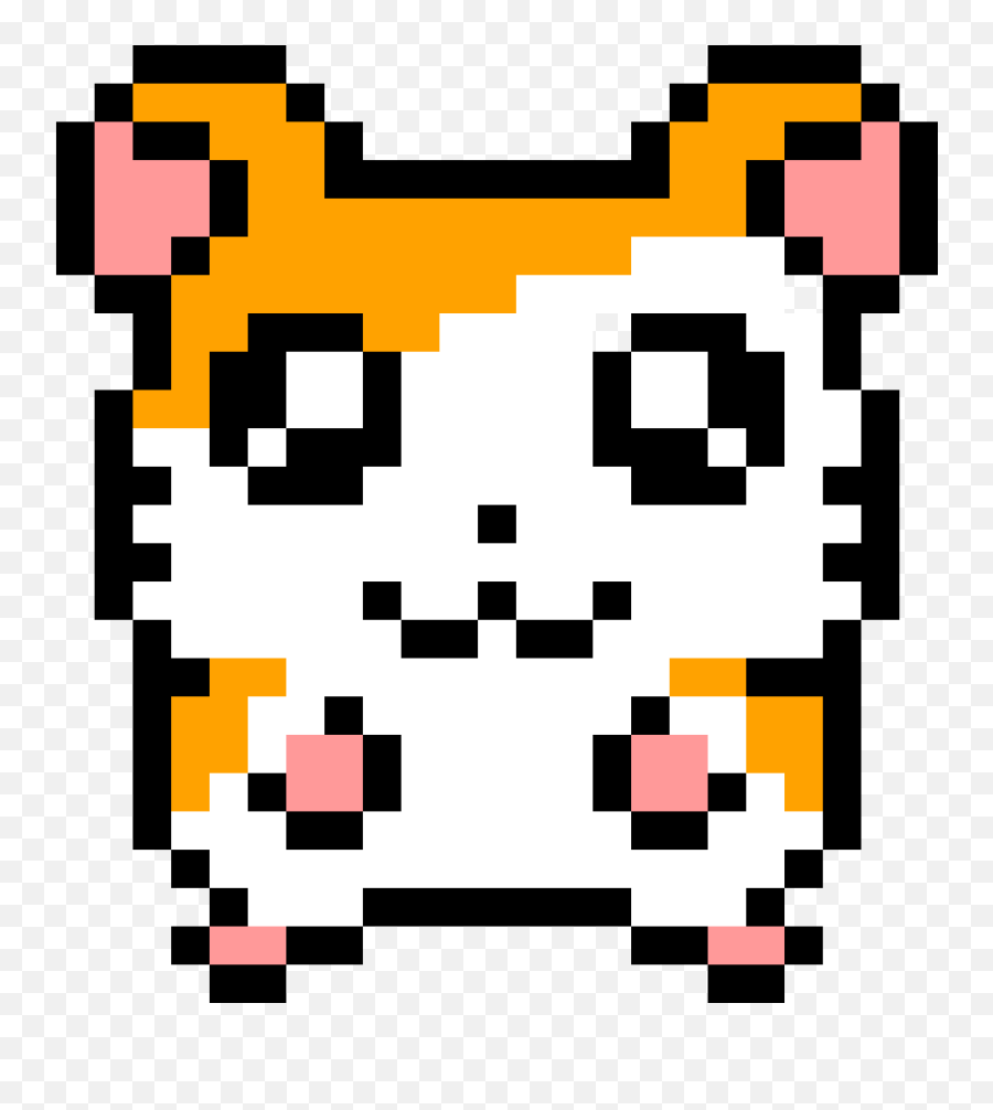 Hamster - Hamtaro Pixel Art Png,Pixel Art Transparent