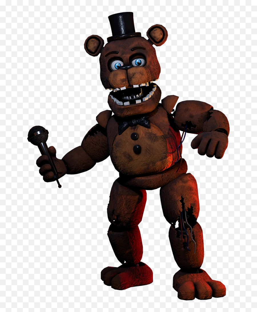 Springlock Suits - Withered Freddy Fnaf Ar Png,Freddy Fazbear's Pizza Logo  - free transparent png images 