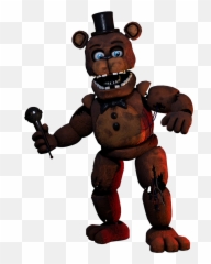 Freddy Fazbear - Withered Freddy Fnaf Ar Png,Freddy Fazbear's Pizza Logo