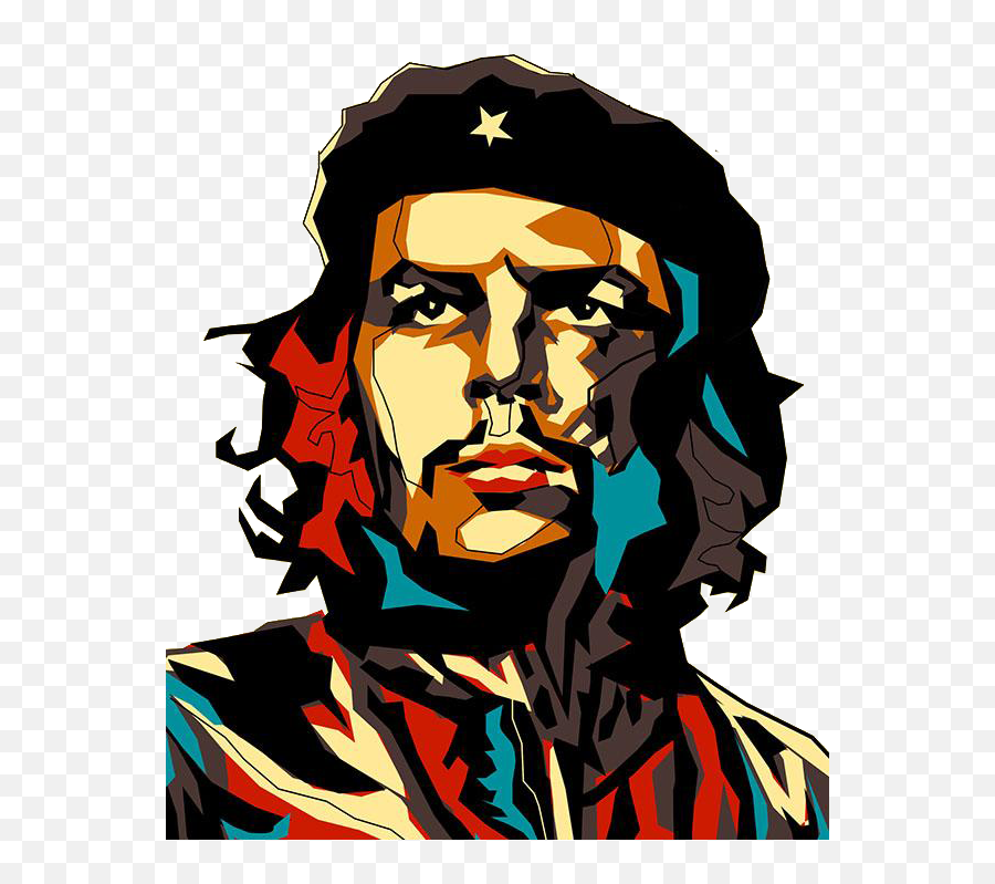 Cuban Revolution Stitching Che Head - Che Guevara Png,Che Guevara Png