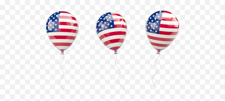 American Flag Icon Png - American Flag Balloons Transparent Background,American Flag Icon