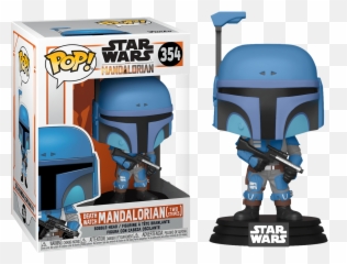 Star Wars The Mandalorian - Death Watch Two Stripes Pop Vinyl Figure Funko png
