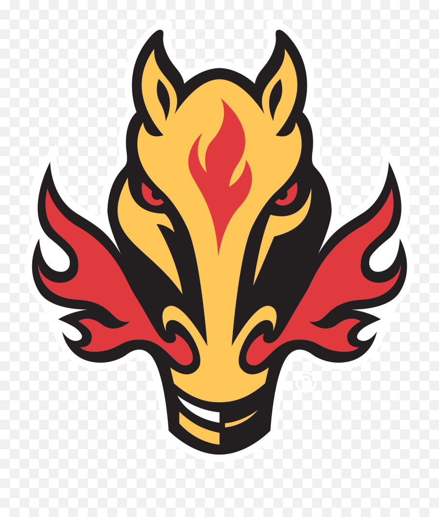 Calgary Flames Png 7 Image - Calgary Flames Horse Logo,Flames Png