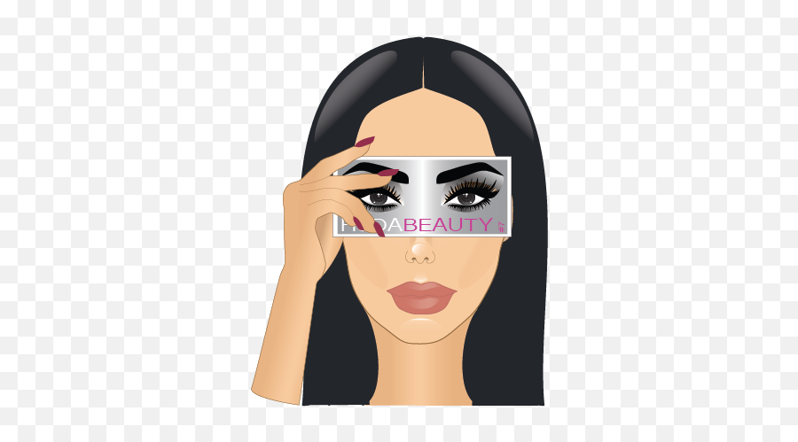 Makeup Emoji Png - Huda Kattan Png,Huda Beauty Icon