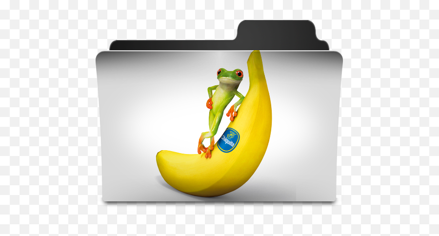 Banana Frog Icon 512x512 Png - Frog Folder Icon,Frog Icon Png