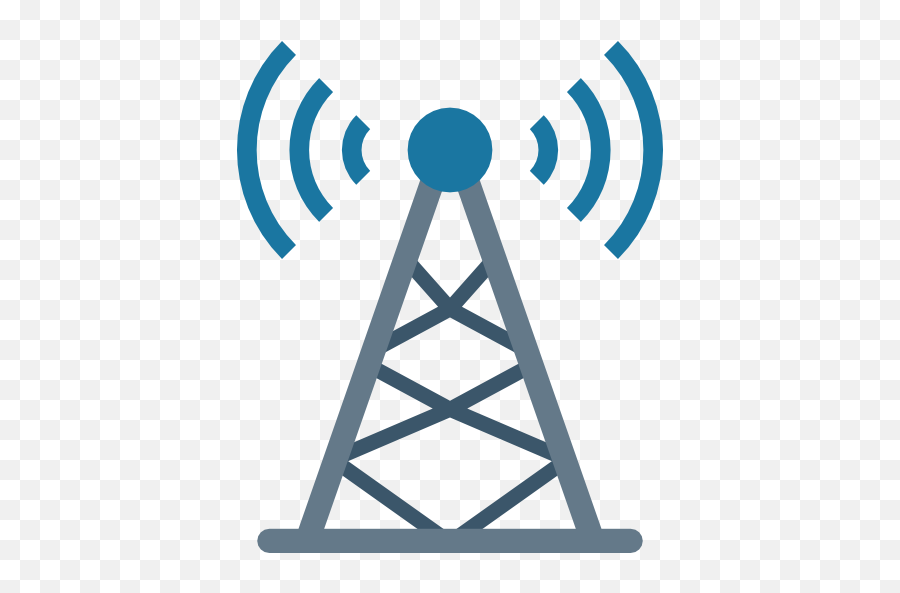Download Icons Symbol Site Cell Computer Tower - Icono De Antena Png,Downloads Icon Png