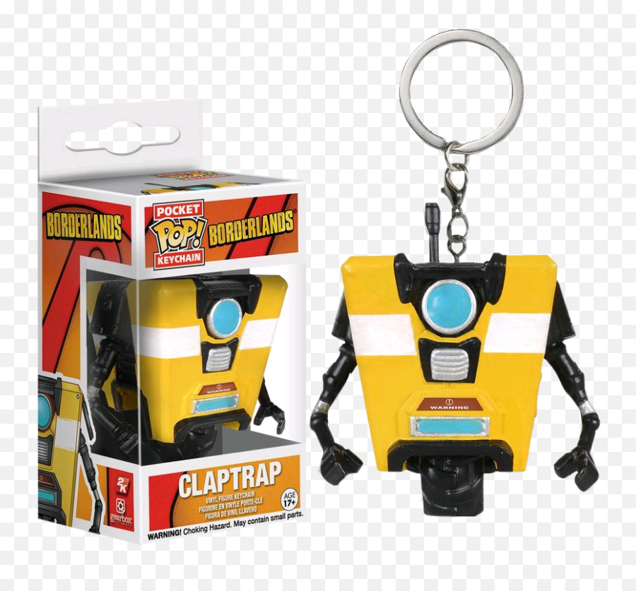 Borderlands Claptrap - Claptrap Funko Pop Keychain Png,Claptrap Icon