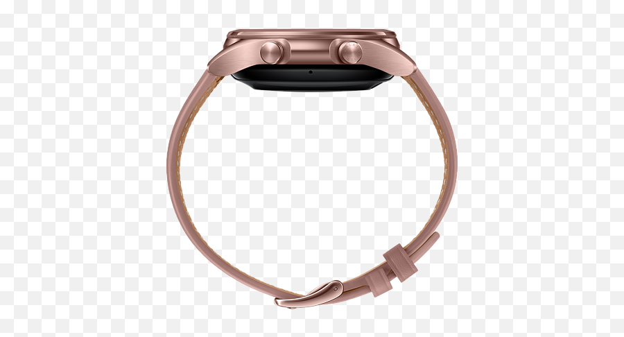 Samsung Galaxy Watch 3 Sm - R850 41mm Mystic Bronze Galaxy Watch 3 41mm Side Png,The Purse With A Smiley Face Icon For Samsung Dryers