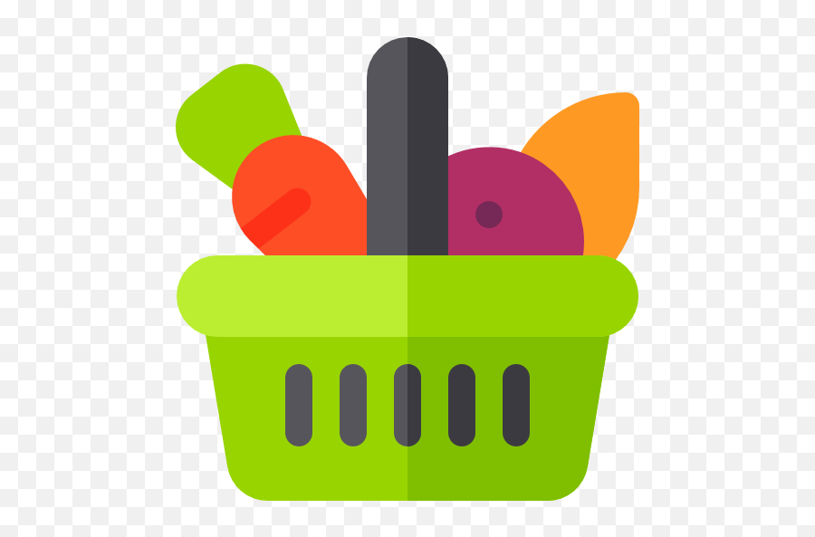 Basket - Free Food Icons Household Supply Png,Food Basket Icon