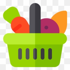 Basket - Free food icons Household Supply png
