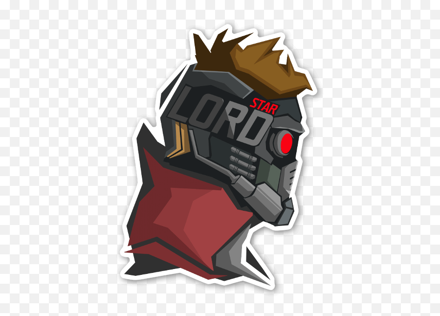 Icono Comic Png 1 Image - Star Lord Face Logo,Starlord Png