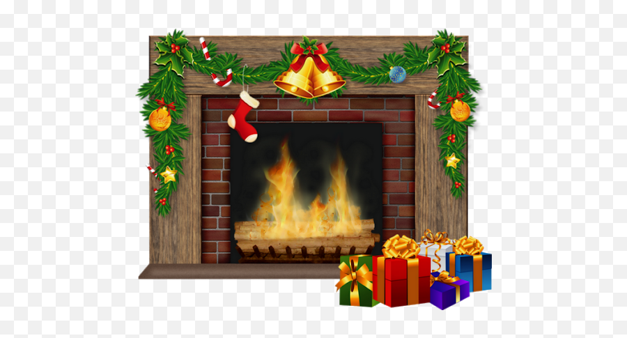 Download Free Images Fireplace Christmas Png - Free Fireplace Christmas Background,Icon Fireplaces