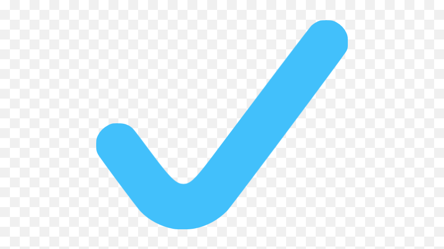 Caribbean Blue Check Mark 6 Icon - Free Caribbean Blue Check Dot Png,Blue Checkmark Icon