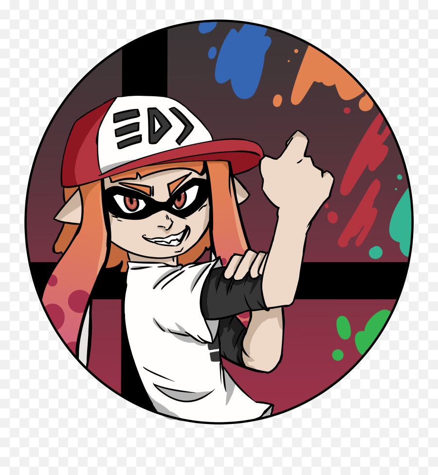 Redesign Done I Drew An Inkling Girl Before This One - Bad Inkling Girl Png,Inkling Png