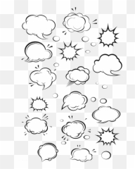 Download Box Picture Comics Balloon Speech Dialog Cartoon - Cloud Bubble png