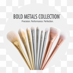 Bold Metals Collection - Makeup Brush Set png