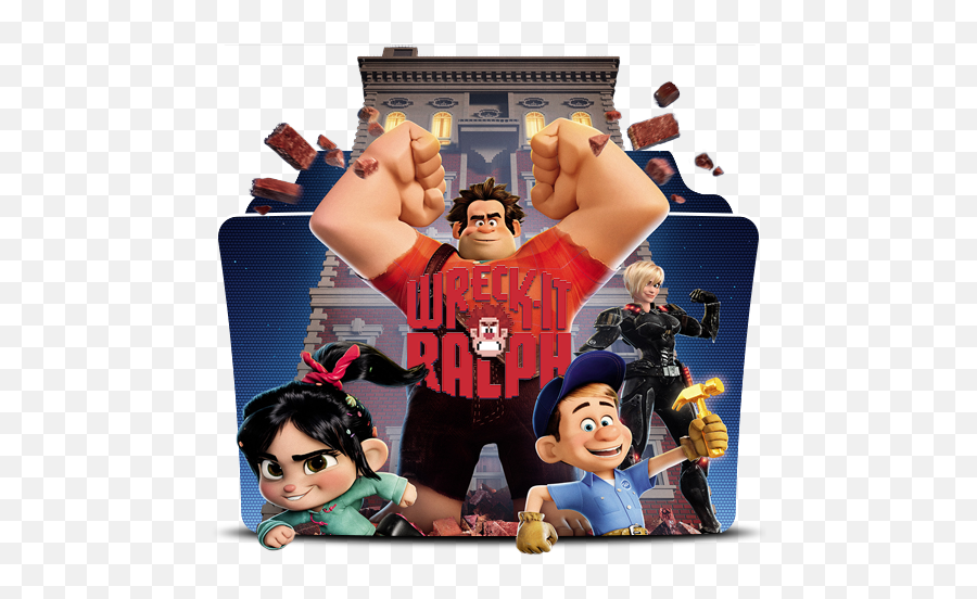 Wreck - It Ralph 2012 Folder Icon Designbust Png,Wreck Icon