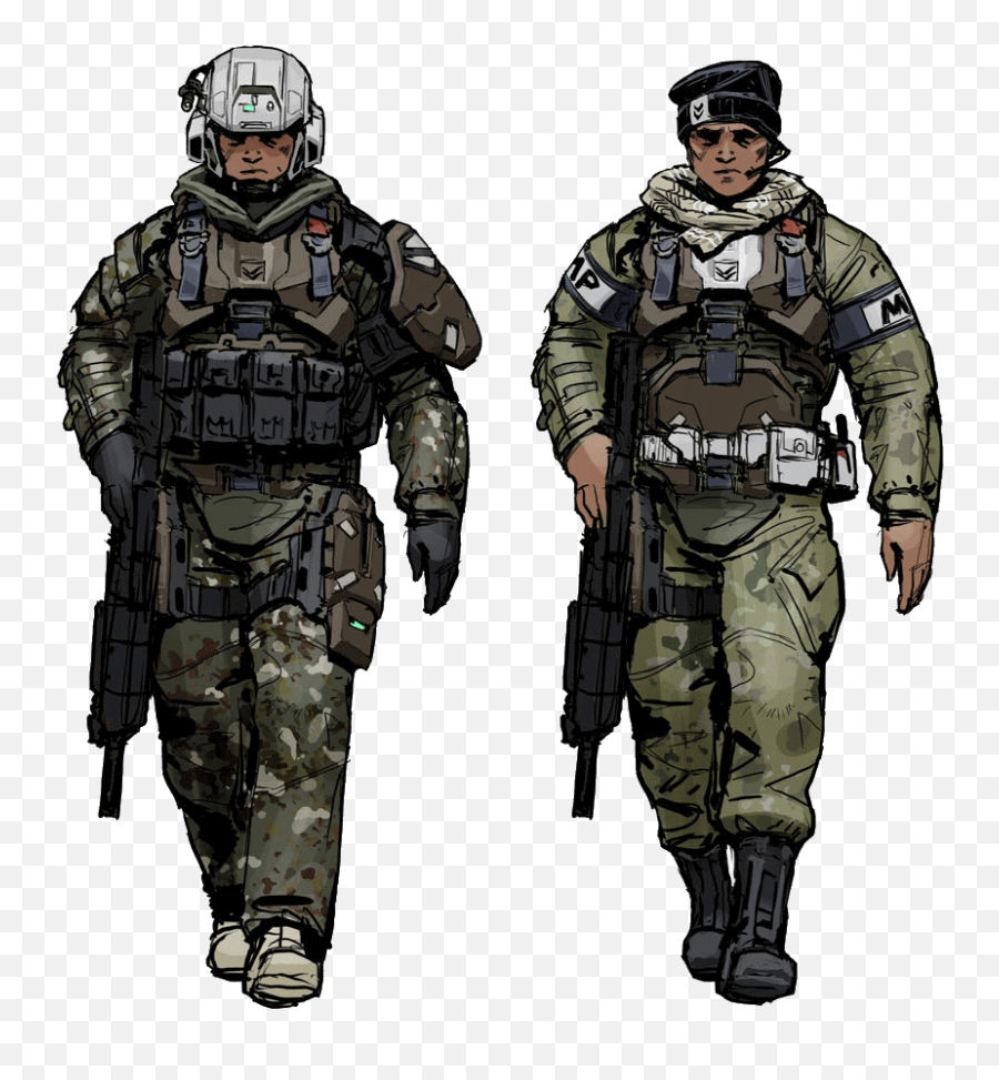 Png Military Soldier Transparent Soldierpng Images - Titanfall Pilot Concept Art,Army Helmet Png