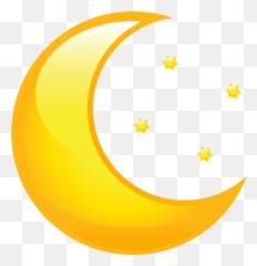 Stars - Moon And Png