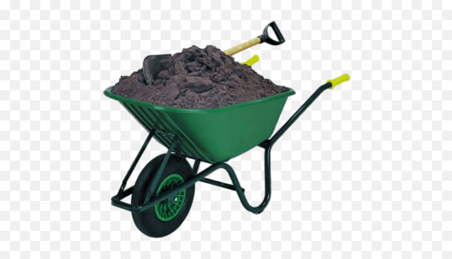 Filled With Dirt Transparent Png - Wheel Barrows,Dirt Transparent