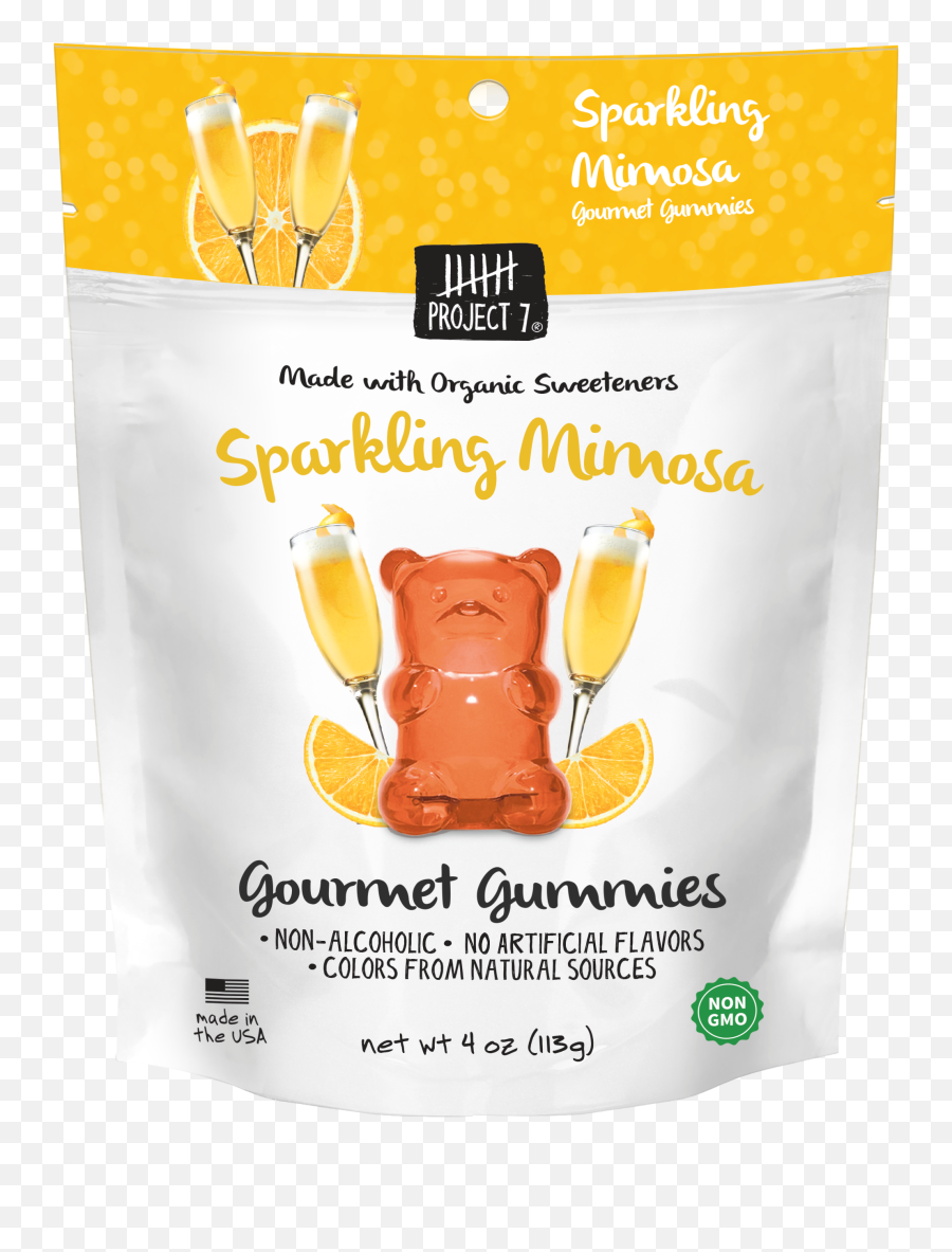 Project 7 Gummies Mimosa - Design Png,Mimosa Png