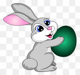 Free Bunny Transparent Download - Background Easter Png