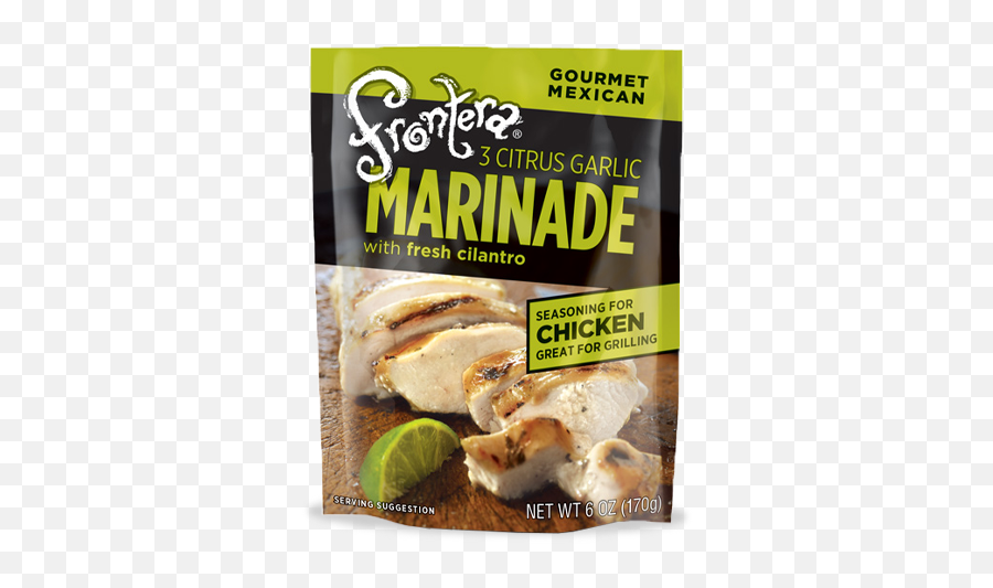 Mexican Grilled Chicken Marinade Packets Frontera - Frontera Marinade Png,Grilled Chicken Png