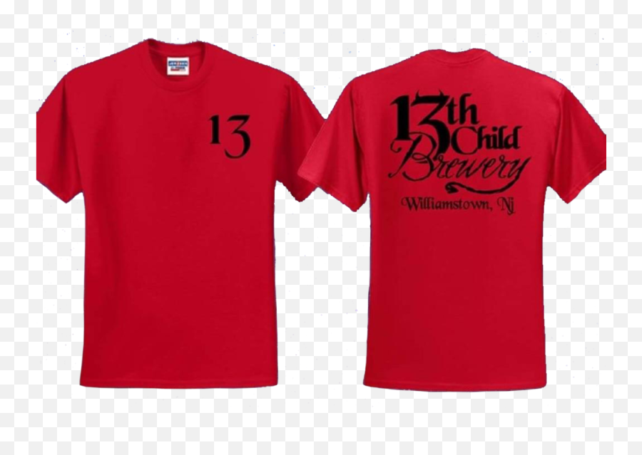 13th Child Brewery - Maillot Diable Rouge 2015 Png,Shirts Png