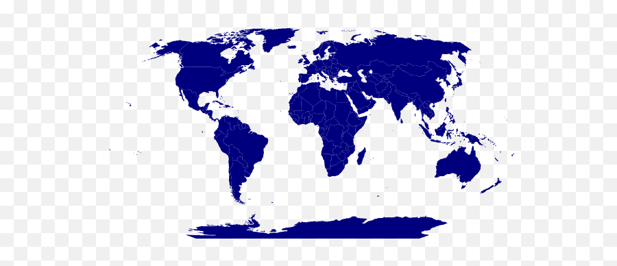 Fb World Clip Art - Vector Clip Art Online World Map Png,Fb Png