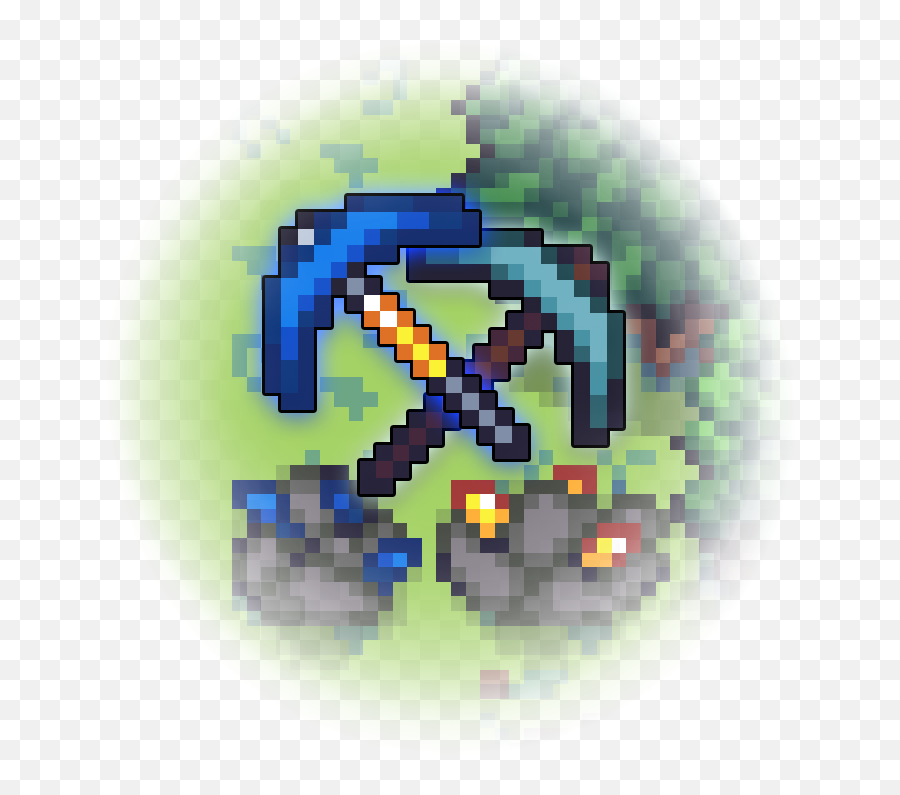 Mining - Curse Of Aros Curse Of Aros Mining Png,Pickaxe Png - free ...