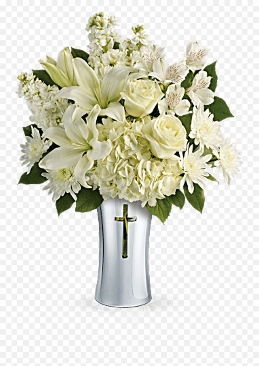 Bouquet Vector Funeral Wreath - Teleflora Shining Spirit Png,Funeral Flowers Png