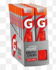 Gatorade Sports Fuel Energy Chews Fruit Punch - png