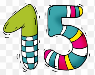 Art 4 Apps - Number 15 Clipart png
