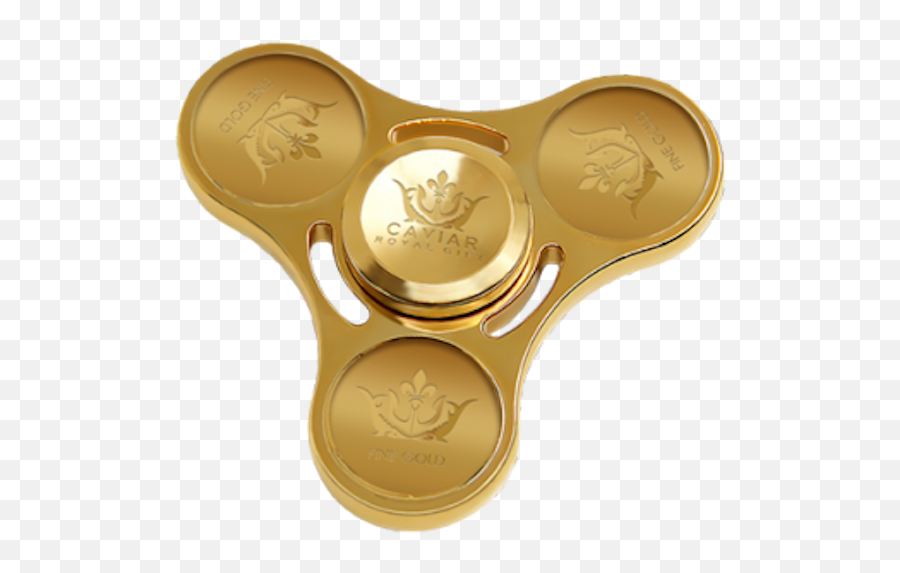 Gold - Coated Fidget Spinner That Costs 17000 May Be The Caviar Fidget Spinner Png,Fidget Spinner Transparent Background