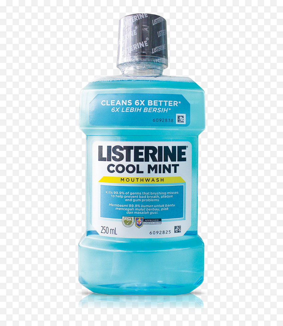 Listerine Cool Mint 250 Ml - Listerine Mouthwash Cool Mint 250ml Png,Mint Png