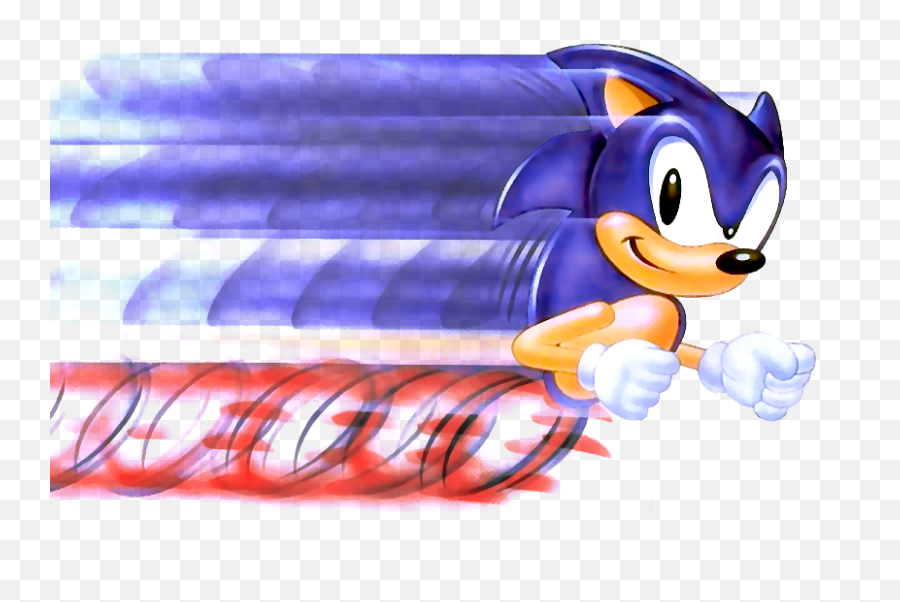 Hedgehog - Sonic Running Super Fast Png,Sonic Running Png